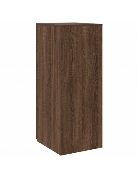 Mobile Portaoggetti Rovere Marrone 40x45x103,5 cm in Truciolato