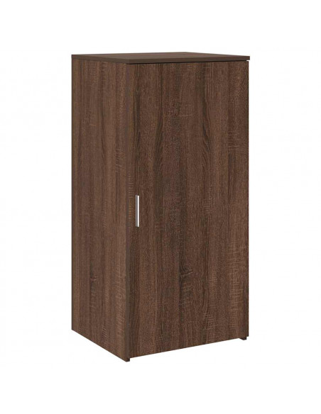 Mobile Portaoggetti Rovere Marrone 50x45x103,5 cm in Truciolato
