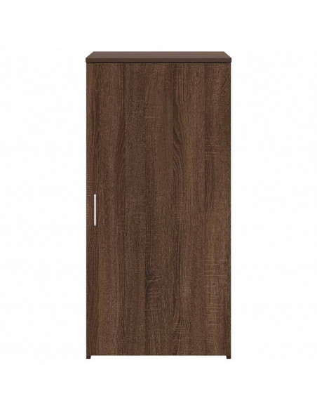 Mobile Portaoggetti Rovere Marrone 50x45x103,5 cm in Truciolato