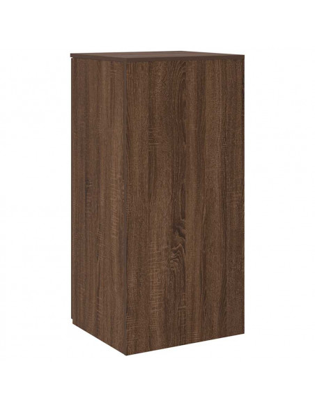Mobile Portaoggetti Rovere Marrone 50x45x103,5 cm in Truciolato