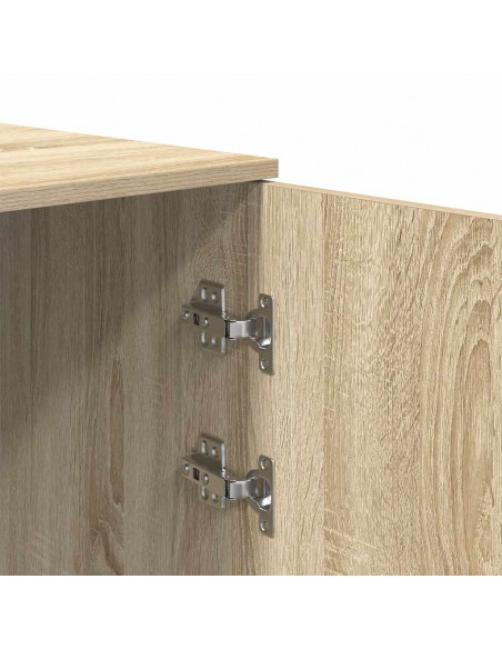 Mobile Portaoggetti Rovere Sonoma 40x45x103,5 cm in Truciolato