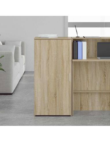 Mobile Portaoggetti Rovere Sonoma 50x45x103,5 cm in Truciolato