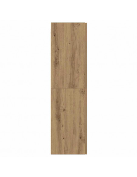 Mobile TV Rovere Artigianale 30,5x30x110cm in Legno Multistrato
