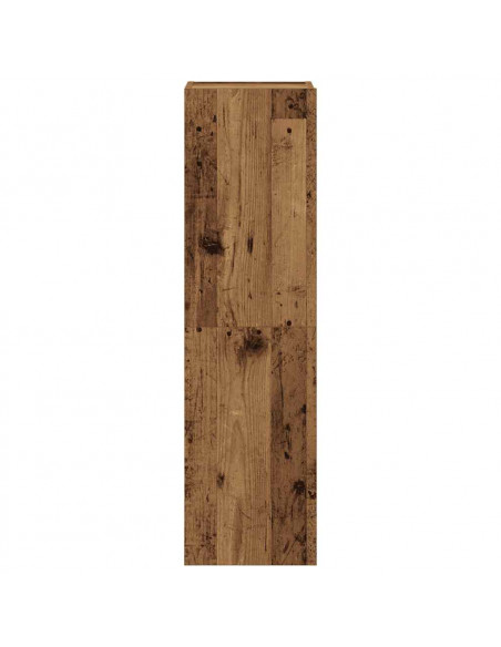 Mobili TV a Parete 3 pz Legno Antico in Legno Multistrato