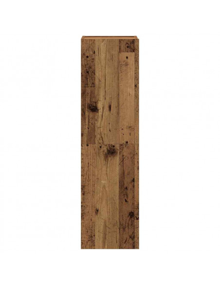 Mobili TV a Parete 8 pz Legno Vecchio Legno Multistrato