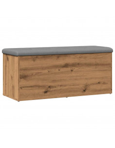 Panca Portaoggetti Rovere Artigianale 102x42x45 cm Truciolato