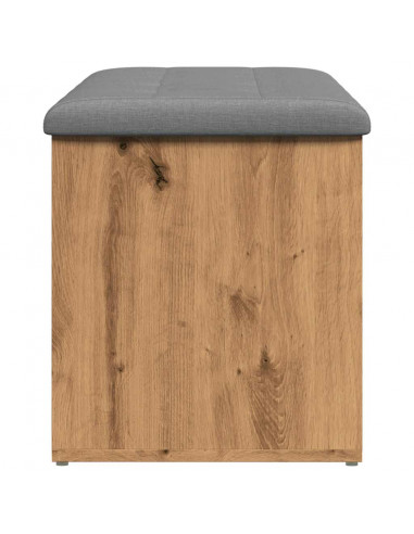 Panca Portaoggetti Rovere Artigianale 102x42x45 cm Truciolato