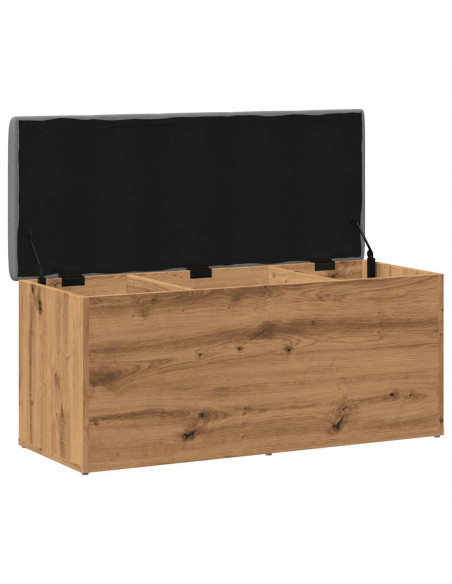 Panca Portaoggetti Rovere Artigianale 102x42x45 cm Truciolato