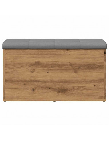 Panca Portaoggetti Rovere Artigianale 82x42x45 cm in Truciolato