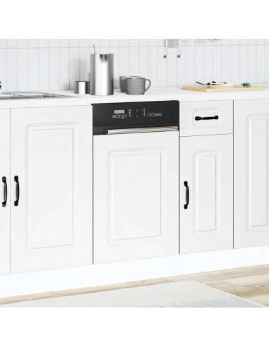 Pannello Lavastoviglie Kalmar Bianco 45x1,5x67 cm in Truciolato