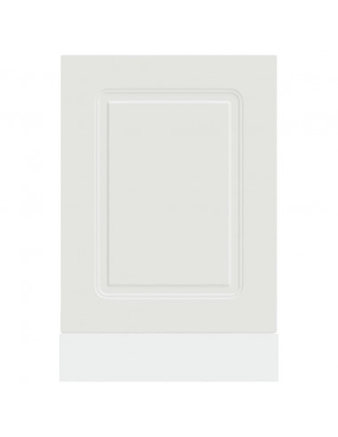 Pannello Lavastoviglie Kalmar Bianco 45x1,5x67 cm in Truciolato