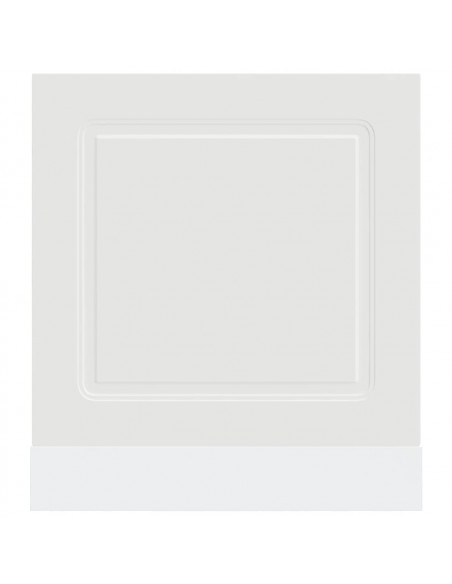 Pannello Lavastoviglie Kalmar Bianco 60x1,5x67 cm in Truciolato