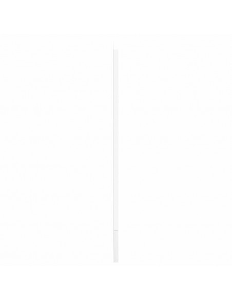 Pannello Lavastoviglie Kalmar Bianco 60x1,5x67 cm in Truciolato