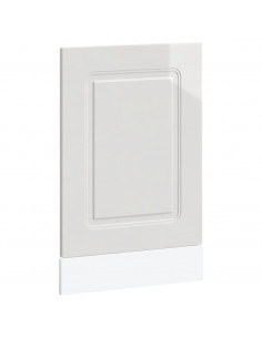 Pannello Lavastoviglie Kalmar Bianco Lucido 45x1,5x67 cm