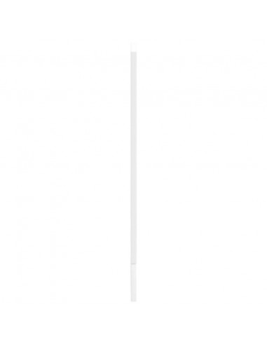 Pannello Lavastoviglie Kalmar Bianco Lucido 45x1,5x67 cm