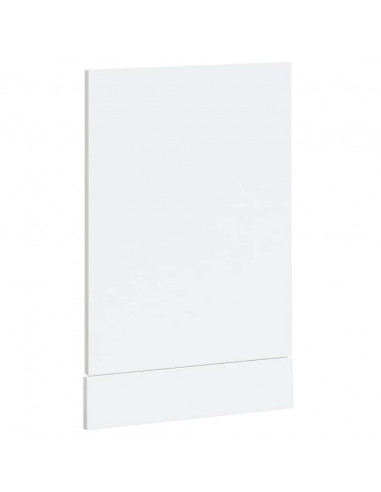 Pannello Lavastoviglie Kalmar Bianco Lucido 45x1,5x67 cm