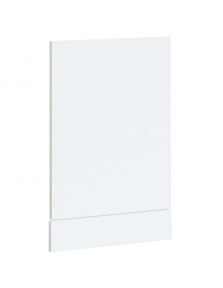 Pannello Lavastoviglie Kalmar Bianco Lucido 45x1,5x67 cm