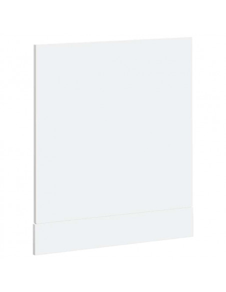 Pannello Lavastoviglie Kalmar Bianco Lucido 60x1,5x67 cm