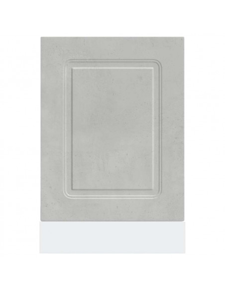 Pannello Lavastoviglie Kalmar Grigio Cemento 45x1,5x67 cm