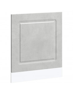 Pannello Lavastoviglie Kalmar Grigio Cemento 60x1,5x67 cm