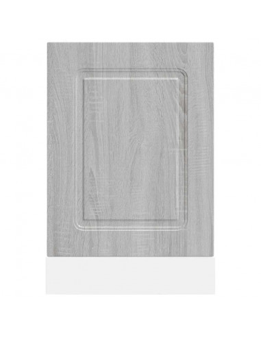 Pannello Lavastoviglie Kalmar Grigio Sonoma 45x1,5x67 cm