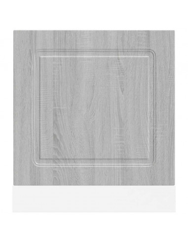 Pannello Lavastoviglie Kalmar Grigio Sonoma 60x1,5x67 cm