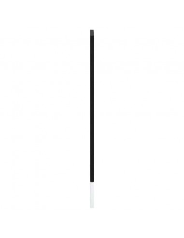 Pannello Lavastoviglie Kalmar Nero 45x1,5x67 cm in Truciolato
