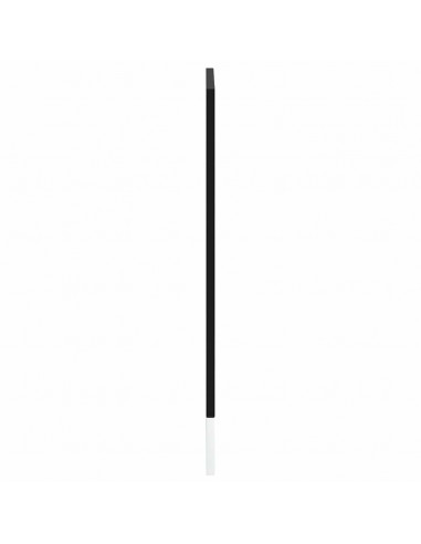 Pannello Lavastoviglie Kalmar Nero 60x1,5x67 cm in Truciolato