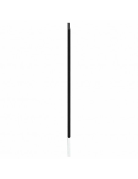 Pannello Lavastoviglie Kalmar Nero 60x1,5x67 cm in Truciolato
