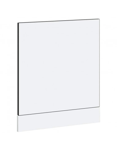 Pannello Lavastoviglie Kalmar Nero 60x1,5x67 cm in Truciolato