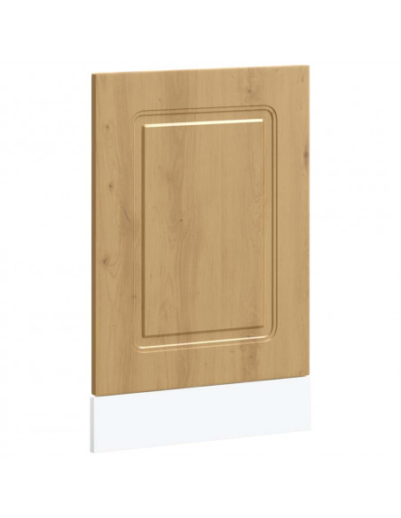 Pannello Lavastoviglie Kalmar Rovere Artigianale 45x1,5x67 cm
