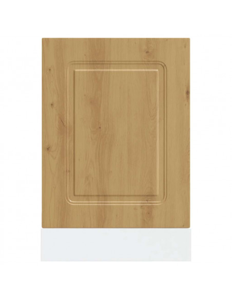 Pannello Lavastoviglie Kalmar Rovere Artigianale 45x1,5x67 cm