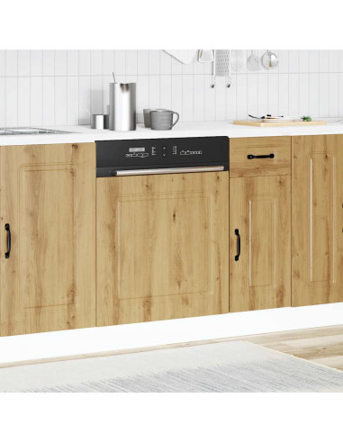 Pannello Lavastoviglie Kalmar Rovere Artigianale 60x1,5x67 cm