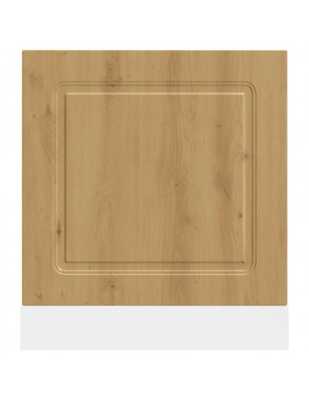 Pannello Lavastoviglie Kalmar Rovere Artigianale 60x1,5x67 cm