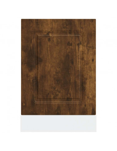Pannello Lavastoviglie Kalmar Rovere Fumo 45x1,5x67 cm
