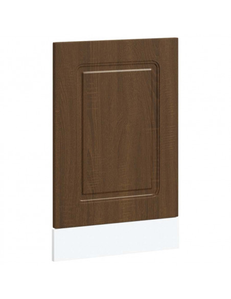 Pannello Lavastoviglie Kalmar Rovere Marrone 45x1,5x67 cm