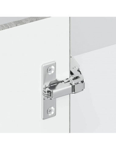 Pensile da Cucina ad Angolo Lucca Grigio Sonoma in Truciolato