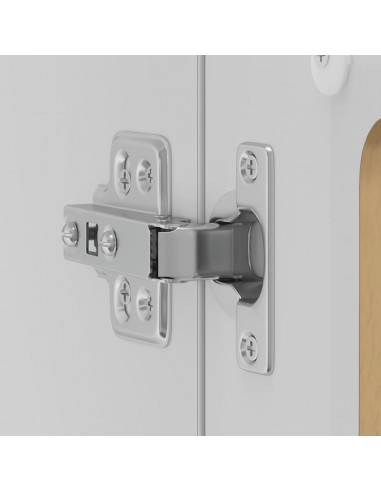 Pensile da Cucina con Porta in Vetro Kalmar Rovere Artigianale