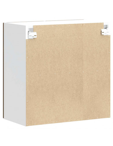 Pensile da Cucina con Porta in Vetro Kalmar Rovere Marrone