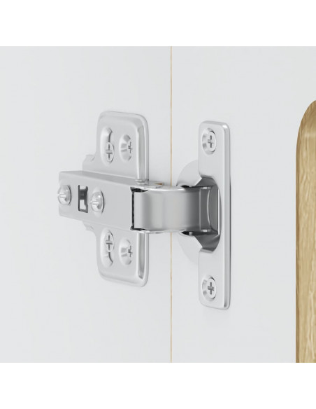 Pensile da Cucina con Porta in Vetro Kalmar Rovere Sonoma