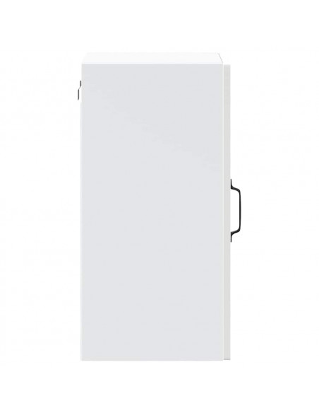 Pensile da Cucina con Porta in Vetro Lucca Bianco