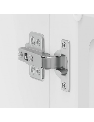 Pensile da Cucina con Porta in Vetro Lucca Bianco