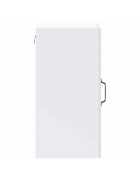 Pensile da Cucina con Porta in Vetro Lucca Bianco Lucido
