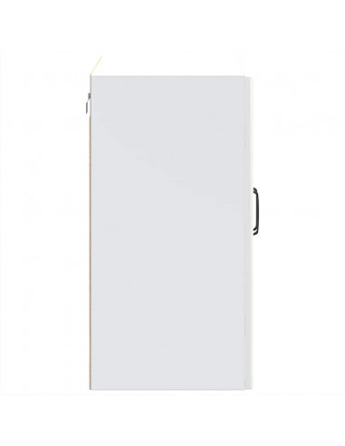 Pensile da Cucina con Porta in Vetro Lucca Bianco Lucido