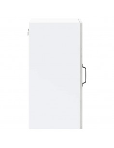 Pensile da Cucina con Porta in Vetro Lucca Grigio Cemento