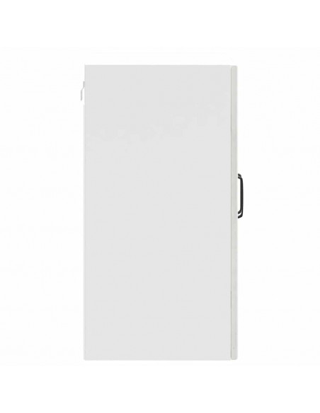 Pensile da Cucina con Porta in Vetro Lucca Grigio Cemento