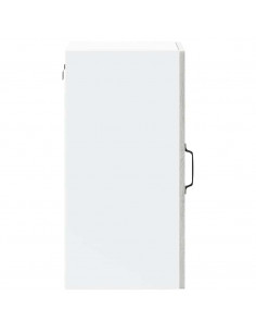 Pensile da Cucina con Porta in Vetro Lucca Grigio Sonoma