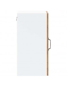 Pensile da Cucina con Porta in Vetro Lucca Legno Antico