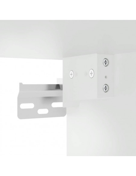 Pensile da Cucina con Porta in Vetro Lucca Legno Vecchio