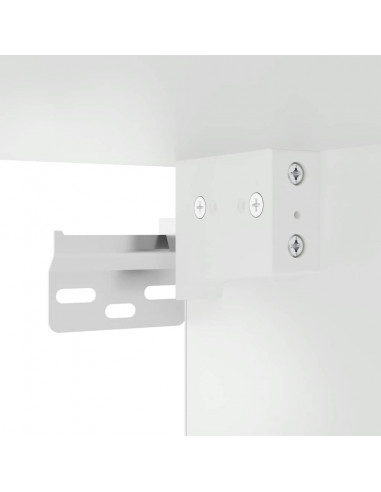 Pensile da Cucina con Porta in Vetro Lucca Rovere Fumo